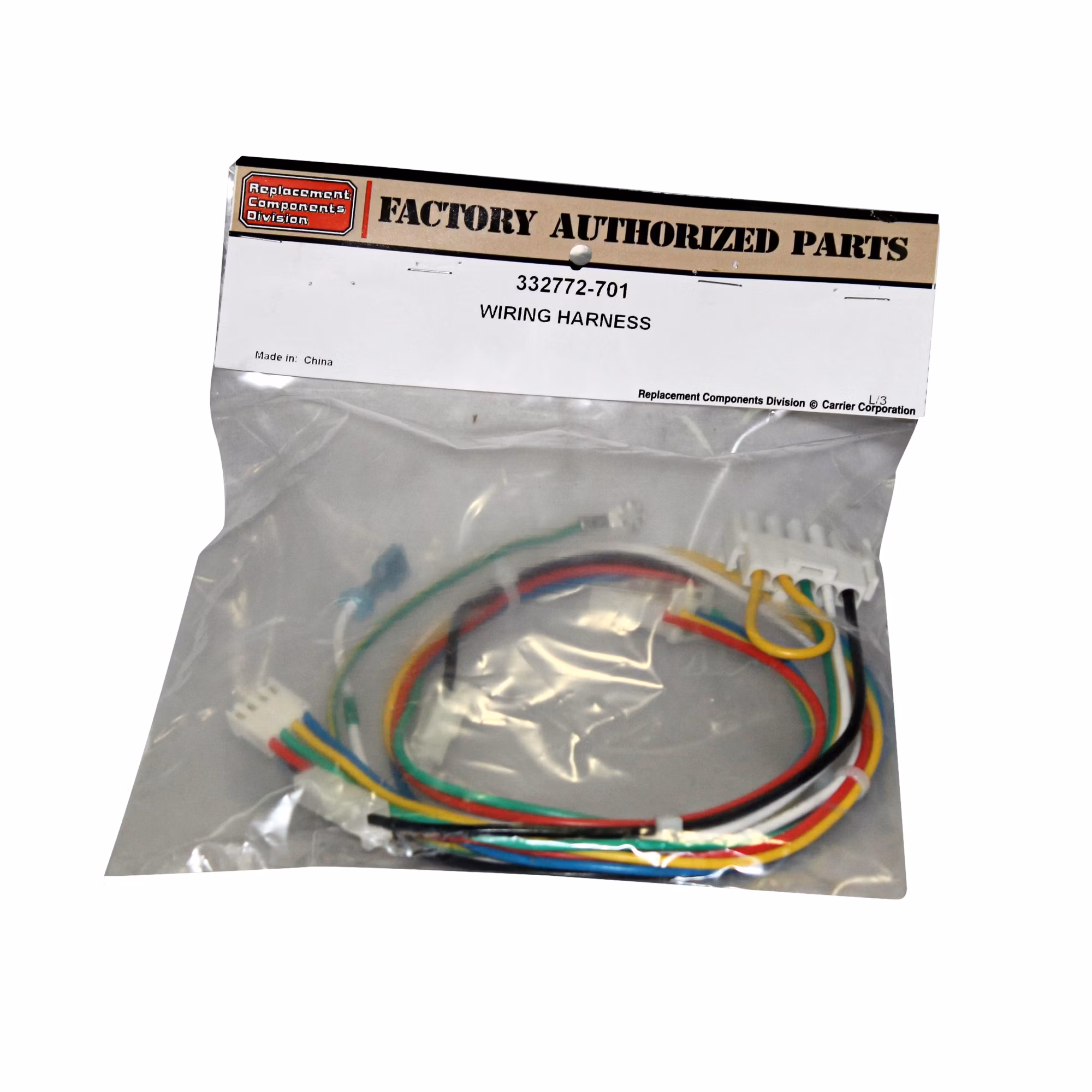 Factory Authorized Parts - Carrier 332772-701 Wiring Harness - Image 2