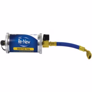 Nu-Calgon 4057-99 AC Re-New Injector Tool with charging hose for HVAC treatment injection