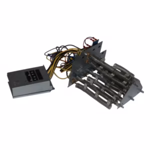 FC-3301C20 20kW electric heater kit with circuit breaker, heating elements, and wiring for compatible fan coil units