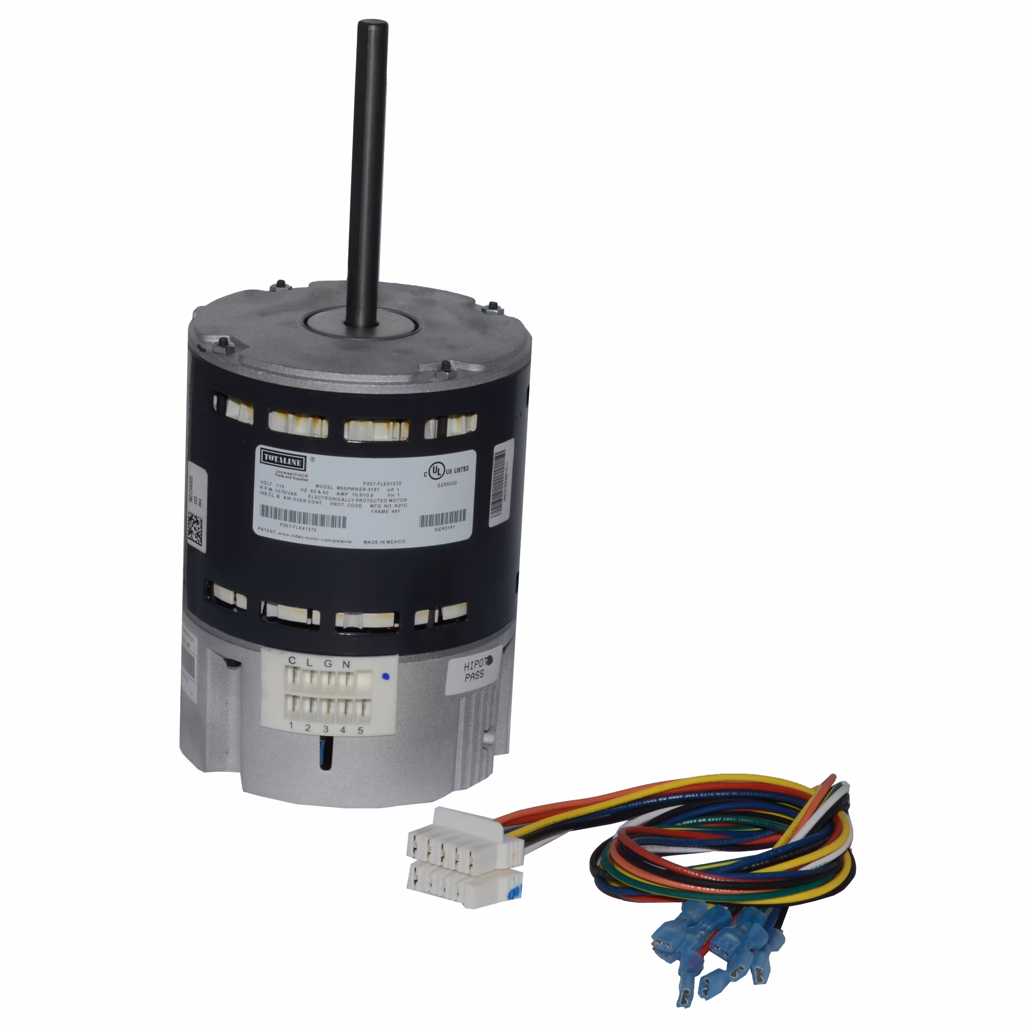 Totaline P257-FLEX1372 - X13 Flex Blower Motor 1HP 115V ECM (Replaces ECM X13 Constant Torque Blower Motors)
