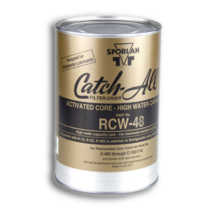 Parker Sporlan - 404401 RCW-48 Gold Label Replaceable Core and Filter with High Water Capacity Core - 48 cu. In.