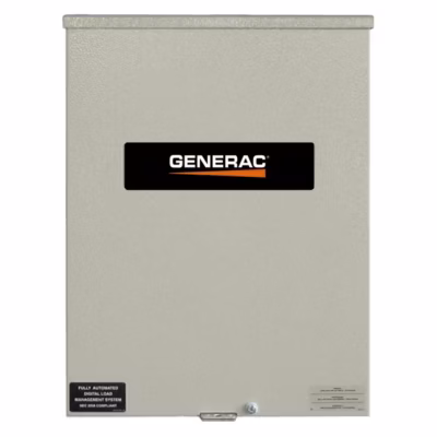 RXSM100A3 Honeywell - Single Phase 100 Amp/240V Sync Transfer Switch - Service-Rated for Standby Home Generator