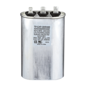 TRADEPRO TP-CAP-30/5/440 - 30+5 MFD 440V Oval Run Capacitor