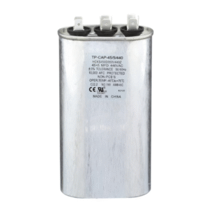 TP-CAP-45/5/440 - TRADEPRO - 45+5 MFD 440V Oval Run Capacitor