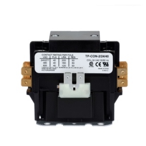 TP-CON-2/24/40 - TRADEPRO - 2 Pole Contactor with Lugs & Cover 24V 40 Amp