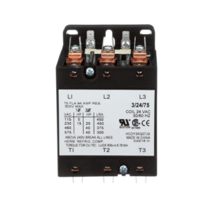 TRADEPRO - TP-CON-3/24/75 3 Pole 24V 75 Amp Contactor