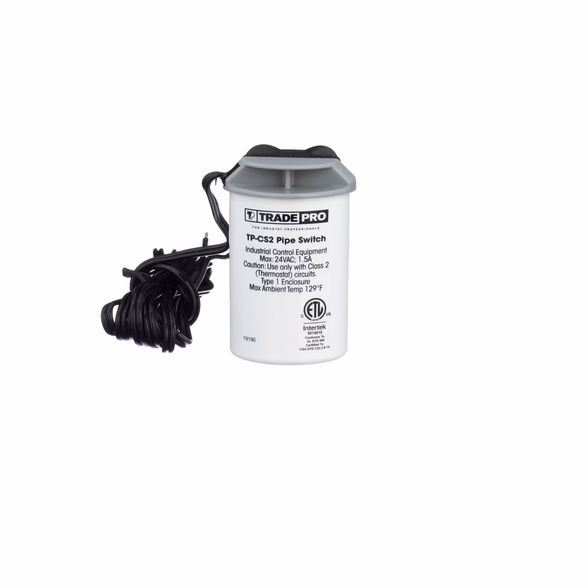 TP-CS2 TRADEPRO - Pipe-Mounted Elbow Float Switch
