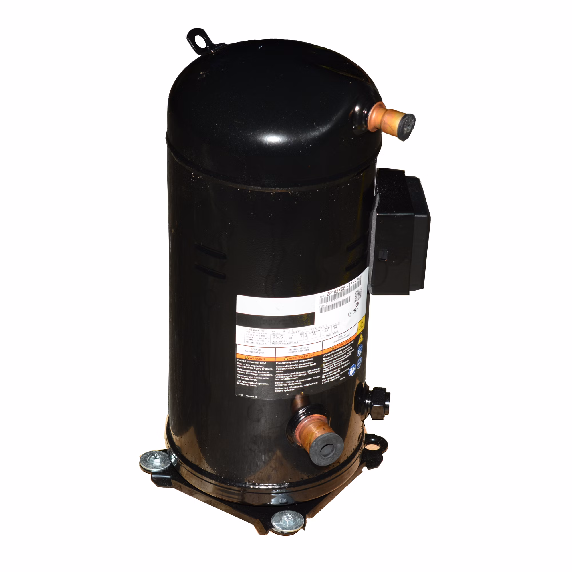 Factory Authorized Parts - Carrier ZP103KCE-TFE-950 Copeland Scroll Compressor