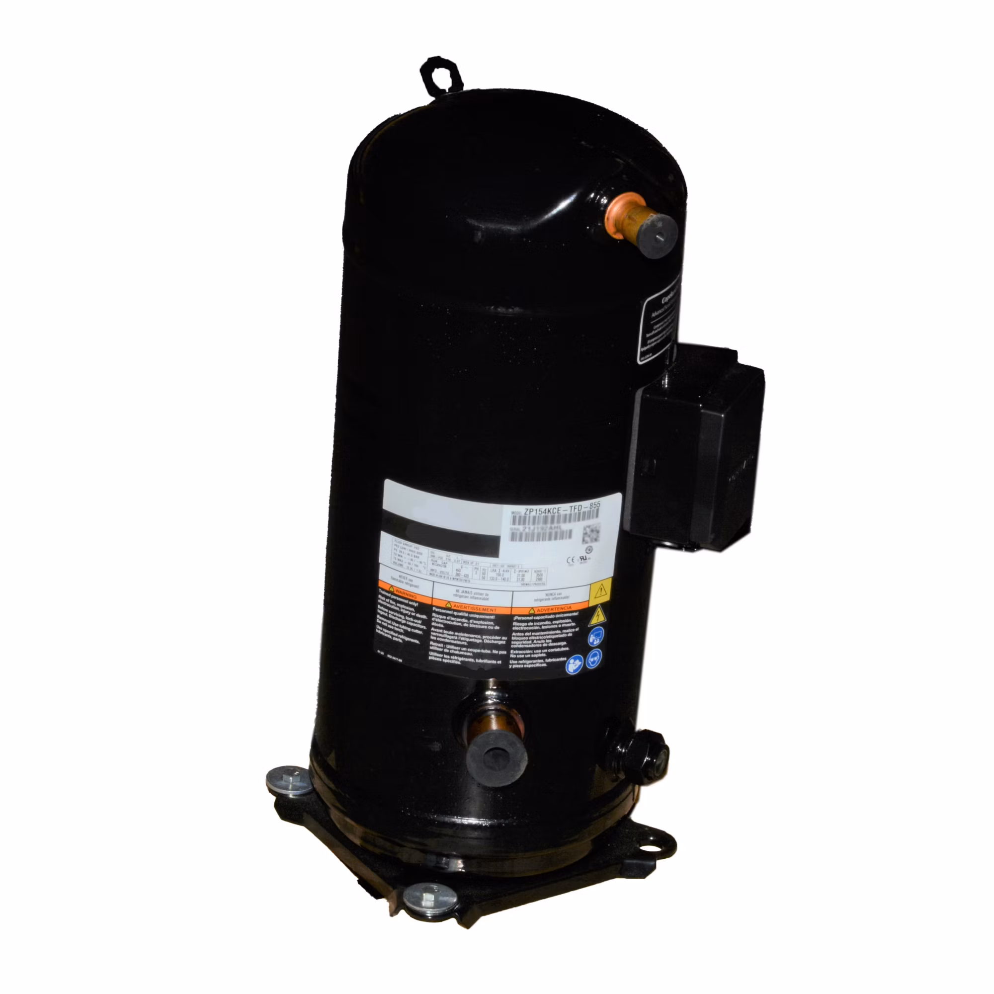 Factory Authorized Parts - Carrier ZP154KCE-TFD-855 Copeland Scroll Compressor R-410a