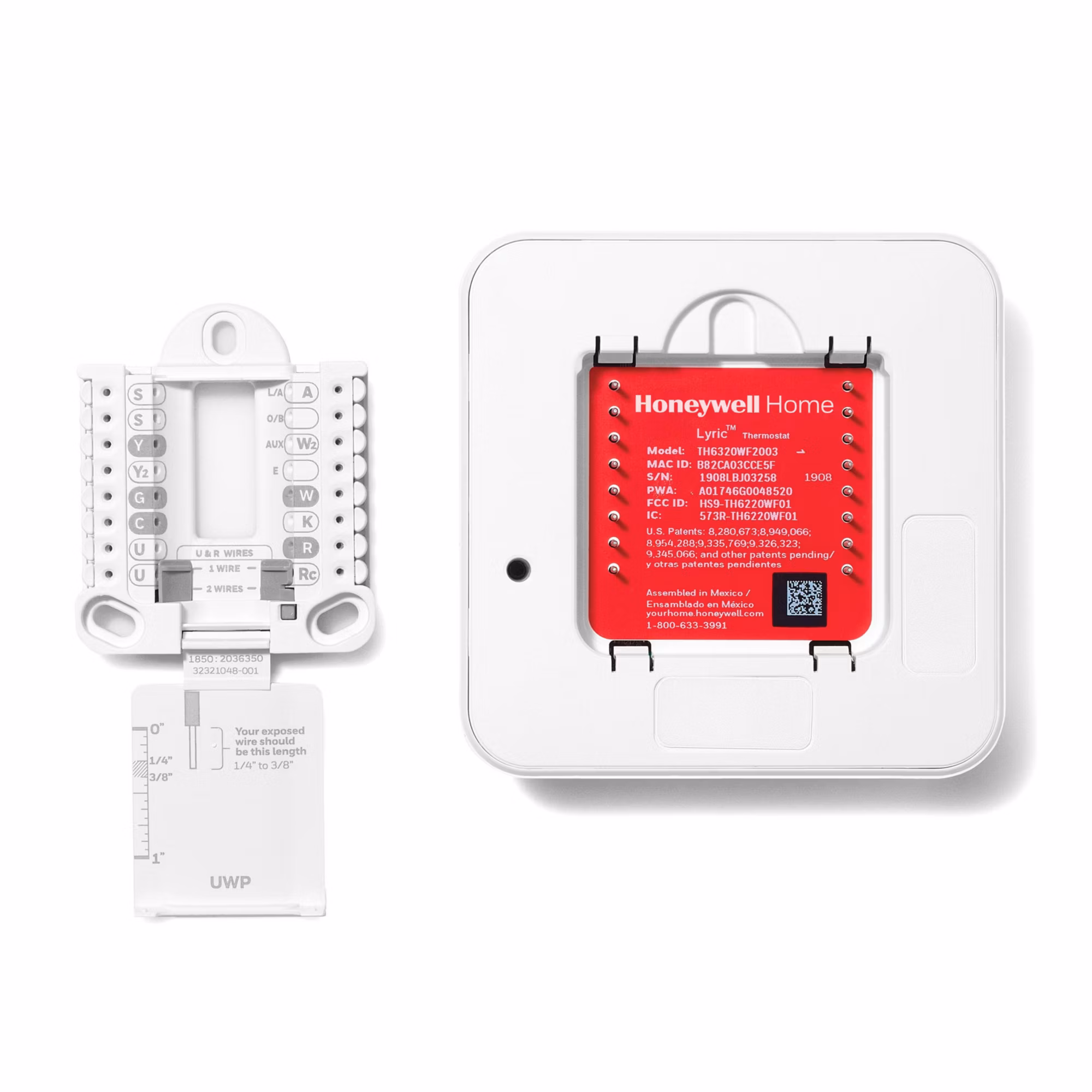 Honeywell Home - TH6320WF2003 Lyric T6 Pro Wi-Fi Programmable Thermostat, up to 3H/2C or 2H/2C - Image 2