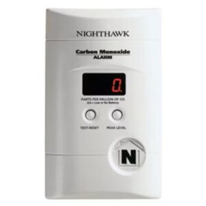 900-0076-01 Kidde - Nighthawk AC Plug-in Carbon Monoxide Alarm with Digital Display