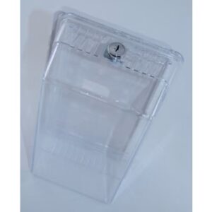 P269-0007 TOTALINE - Thermostat Guard with Clear Plastic Ring Base 8-1/4" x 5-3/8" x 3-1/2"