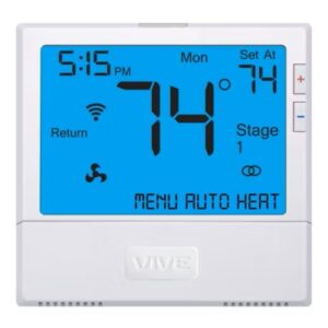 TP-S-855I VIVE - Programmable/Non-Programmable WiFi Thermostat 4H/2C