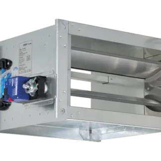 TROX TVT-Easy Rectangular Variable Air Volume Terminal for Normal & High Volume Flow, Low-Leakage Shut-Off, with Easy Controller