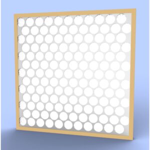 20X24X1PSF Glasfloss - 20X24X1 Fiberglass Heavy Duty Disposable Panel Filter with Metal Grids