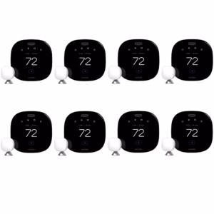 ECOBEE-CASE-EB-STATE6IBR-01 Bryant ecobee Premium Smart Thermostat with Remote Sensor - Case of 8