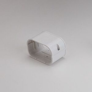 SJ-100-W Slimduct - 86110 - 3-3/4" Coupler White