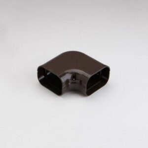 SK-100-B Slimduct - 85471 - 90 degree Flat Elbow Brown