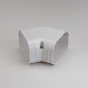 SKF-100-W Slimduct - 86112 - 45 degree Flat Elbow White