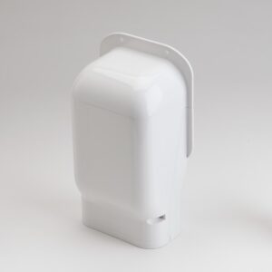 SW-140-W Slimduct - 85216 SW140W 140mm 5-1/2" Wall Inlet - White