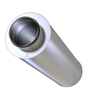TROX CA circular sound attenuator for HVAC ducts