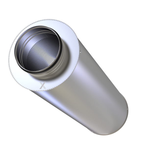 TROX CA circular sound attenuator for HVAC ducts
