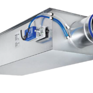 TROX TVA extract air VAV terminal with integrated attenuator and controller