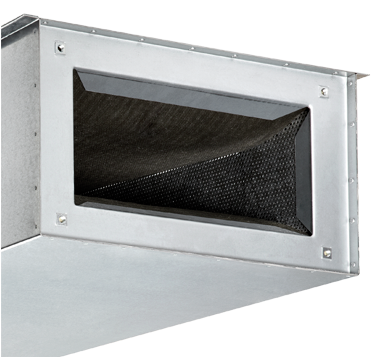 TROX TVA rectangular extract air VAV terminal outlet section