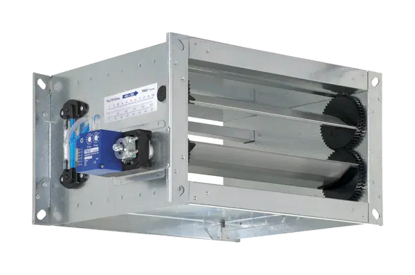 TROX TVJ rectangular variable air volume terminal with controller