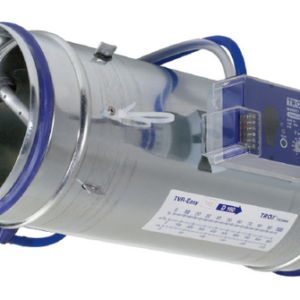 TROX TVR circular variable air volume terminal with controller