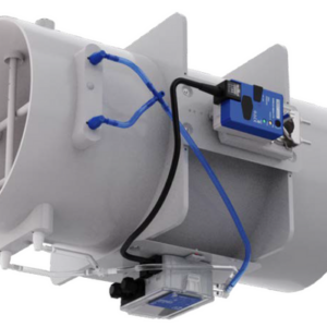 TROX TVRK plastic circular VAV terminal for aggressive extract air