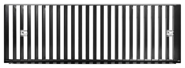 TROX DG ventilation grille attachment with damper blades and air direction control