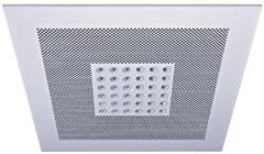 TROX CF CENTERFLOW ceiling diffuser with perforated face and adjustable oval supply air nozzles