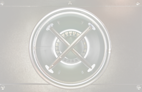 TROX RFD-SIRIUS integrated volume flow controller and noise insulation inside plenum box
